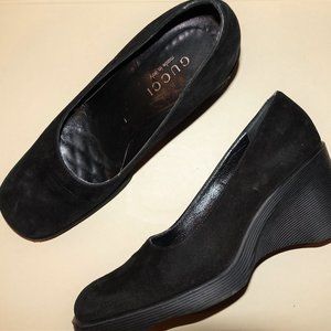 Black Gucci Wedge
